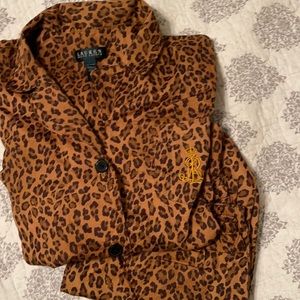 Ralph Lauren Sz L, Cheetah 🐆 Pj’s